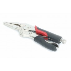 Tool, Pliers Locking Needle Nose 7" Red
