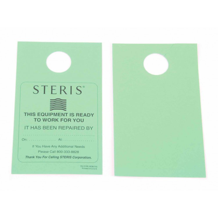 Tool, Lockout Tags (10 pcs), "Equipment is Ready" 