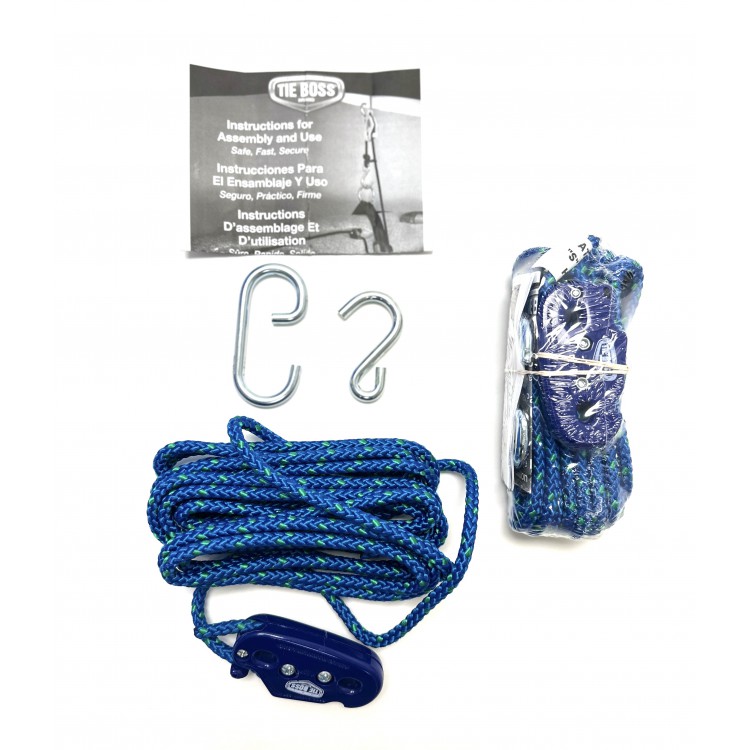 Tie Boss, 1/4" x 12' Rope (2-Pack) Tie Boss, 1/4" x 12' Rope (2-Pack)